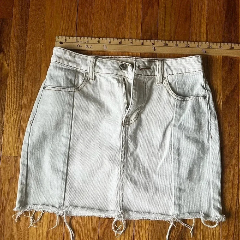 Pacsun denim mini skirt